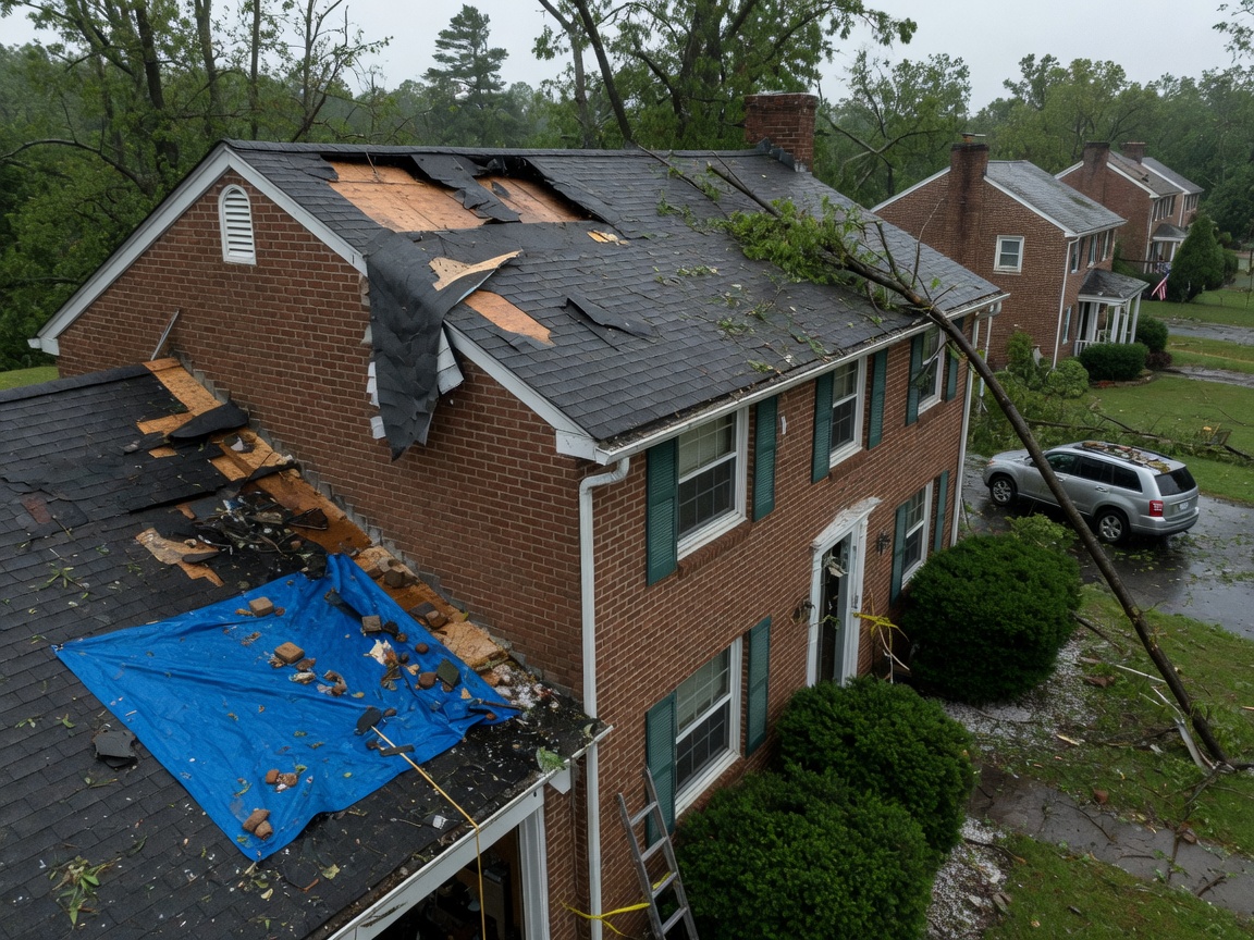 Common Storm Damage Signs After Maryland Thunderstorms